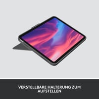 Klávesnicové puzdro Logitech Combo Touch pre iPad (10. generácia) – sivé 5