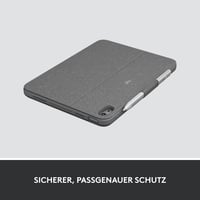 Klávesnicové puzdro Logitech Combo Touch pre iPad (10. generácia) – sivé 6