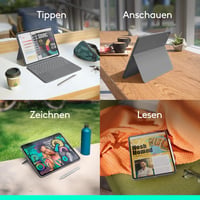 Logitech Combo Touch billentyűzetes tok iPad Air 13" (M2/M3/M4) 2024/2025 - QWERTZ, szürke 8