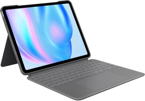 Klávesnicové puzdro Logitech Combo Touch pre iPad Air 13" (M2/M3/M4) 2024/2025 – QWERTZ, sivá