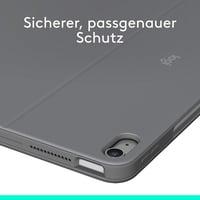 Logitech Combo Touch billentyűzetes tok iPad Air 13" (M2/M3/M4) 2024/2025 - QWERTZ, szürke 5