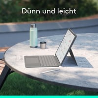 Logitech Combo Touch billentyűzetes tok iPad Air 13" (M2/M3/M4) 2024/2025 - QWERTZ, szürke 7