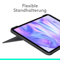 Klávesnicové puzdro Logitech Combo Touch pre iPad Pro 11" (M4, M5) – QWERTZ, grafitová 2