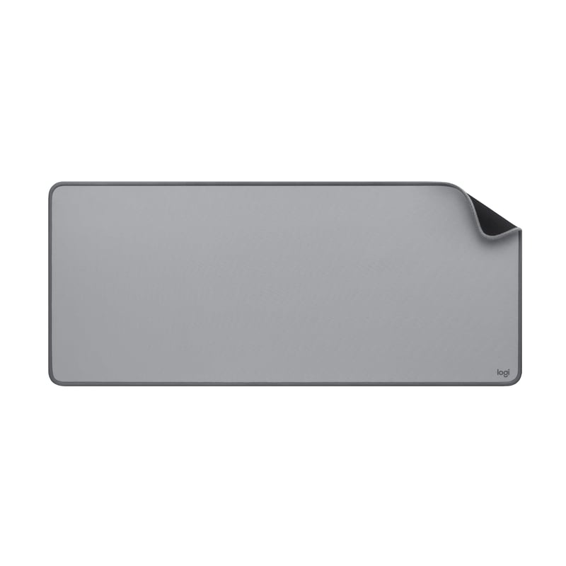 Podložka na stôl Logitech Desk Mat Studio Series 30x70 cm sivá, protišmyková, vodoodolná, veľká kancelárska podložka pod myš