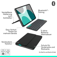 Klávesnicové puzdro Logitech Flip Folio pre 11-palcový iPad Pro (M4 a M5) 7