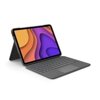Husă Logitech Folio Touch pentru iPad Air generația a 4-a cu tastatură, trackpad și Smart Connector, layout francez AZERTY, grafit 1