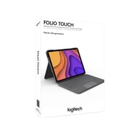 Klávesnica s puzdrom Logitech Folio Touch pre iPad s trackpadom a Smart Connector – Air 11-palcový (M2, M3), Air (4. a 5. gen.), QWERTZ, sivá 10