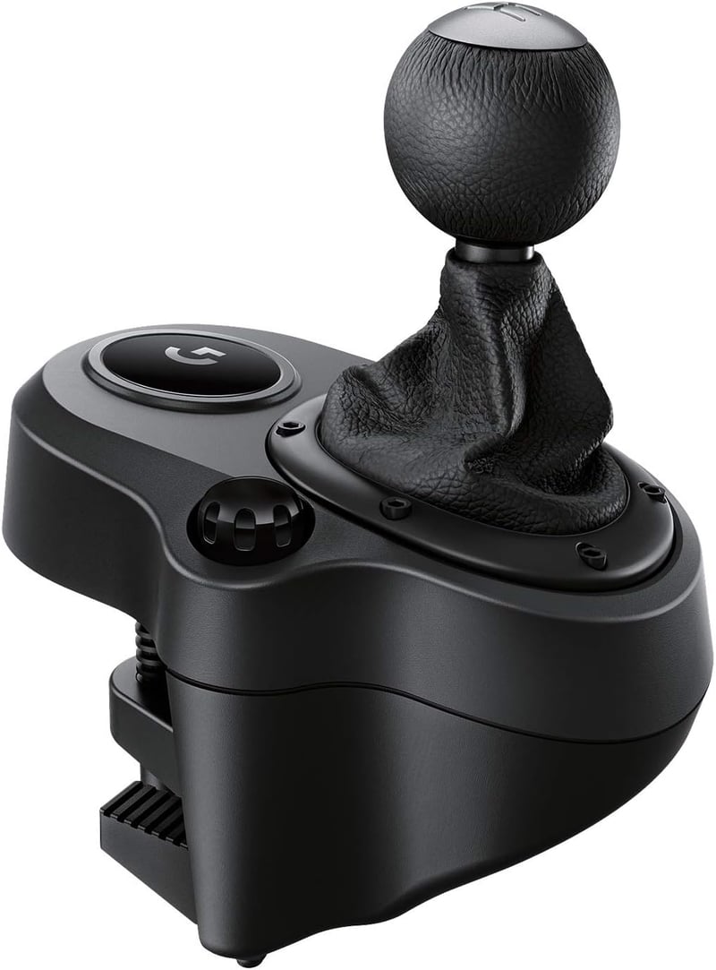 Logitech G Driving Force váltókar 6 fokozat H-minta bőr fekete