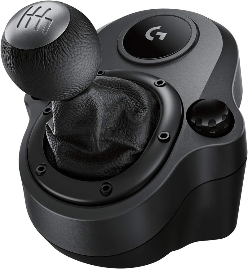 Logitech G Driving Force váltókar 6 fokozat H-minta bőr fekete