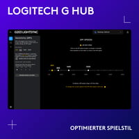 Mouse de gaming Logitech G G203 LIGHTSYNC cu iluminare RGB personalizabilă, 6 butoane programabile, senzor de 8000 DPI, design ușor 5