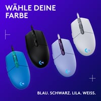 Mouse de gaming Logitech G G203 LIGHTSYNC cu iluminare RGB personalizabilă, 6 butoane programabile, senzor de 8000 DPI, design ușor 8