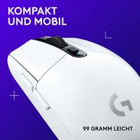 Logitech G305 Lightspeed vezeték nélküli gaming egér - fehér 8