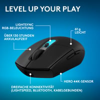 Bezdrôtová herná myš Logitech G G305 X SUPERLIGHT, optický snímač, ľahká konštrukcia, kompatibilná s PC a Mac, čierna – použitá 5
