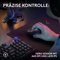 Bezdrôtová herná myš Logitech G G305 X SUPERLIGHT, optický snímač, ľahká konštrukcia, kompatibilná s PC a Mac, čierna – použitá 7