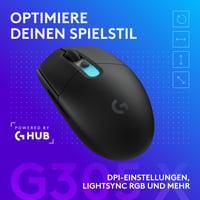 Bezdrôtová herná myš Logitech G G305 X SUPERLIGHT, optický snímač, ľahká konštrukcia, kompatibilná s PC a Mac, čierna – použitá 12