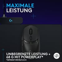 Bezdrôtová herná myš Logitech G G309 LIGHTSPEED, snímač Hero 25K, spínače LightForce, výdrž batérie viac ako 300 hodín, 6 programovateľných tlačidiel, PC a Mac, čierna 7