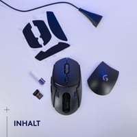 Bezdrôtová herná myš Logitech G G309 LIGHTSPEED, snímač Hero 25K, spínače LightForce, výdrž batérie viac ako 300 hodín, 6 programovateľných tlačidiel, PC a Mac, čierna 9