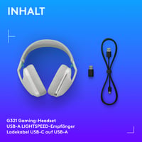 Căști Gaming Wireless Logitech G G321 LIGHTSPEED Bluetooth - Căști de gaming profesionale 9