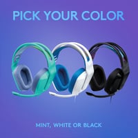 Káblová herná náhlavná súprava Logitech G G335 s mikrofónom s funkciou Flip-to-Mute, 3,5 mm jack, náušníky z pamäťovej peny, pre PC, PlayStation, Xbox, Nintendo Switch 8
