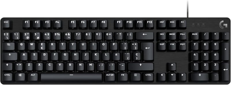 Logitech G G413 SE mechanikus gamer billentyűzet, spanyol QWERTY - fekete