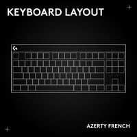 Mechanická herná klávesnica Logitech G G413 TKL SE – taktilné spínače, anti-ghosting, podsvietenie, Windows/macOS, čierna, francúzske rozloženie AZERTY 2