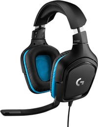 Logitech G432 vezetékes gaming headset, 7.1 surround - fekete 1