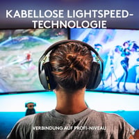 Logitech G G435 Wireless Gaming Headset - Könnyű fejhallgató, 18 órás akkumulátor, Dolby Atmos - Headset, Black, G435 | +18h battery 2