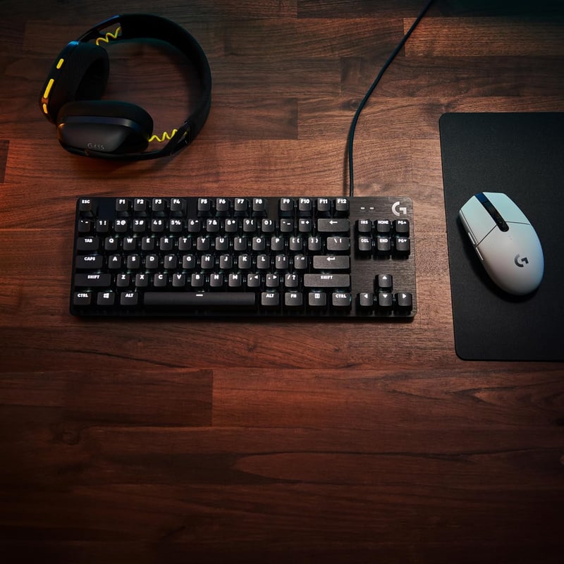 Logitech G G435 Wireless Gaming Headset - Könnyű fejhallgató, 18 órás akkumulátor, Dolby Atmos - Headset, Black, G435 | +18h battery