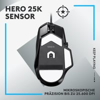 Herná myš Logitech G G502 X (káblová) – hybridné opticko-mechanické spínače LIGHTFORCE, snímač HERO 25K, kompatibilná s PC/Mac, čierna 4