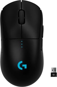 Logitech G PRO Wireless Gaming Egér esports szintű teljesítmény vezeték nélküli, fekete PC játékhoz 1