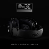Căști de gaming Logitech G PRO X generația a 2-a – Blue VO!CE, DTS 7.1, difuzoare PRO-G de 50 mm, compatibile cu PC, PS4, Xbox One, Switch, VR, negru 3