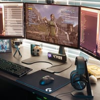Căști de gaming Logitech G PRO X generația a 2-a – Blue VO!CE, DTS 7.1, difuzoare PRO-G de 50 mm, compatibile cu PC, PS4, Xbox One, Switch, VR, negru 5