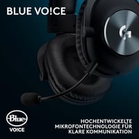 Logitech G Pro X SE Vezetékes Gaming Headset Mikrofonnal - Levehető Mikrofon, DTS 7.1, USB DAC, PC Xbox PlayStation - Fekete 2