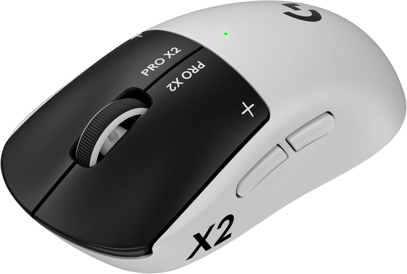 Logitech G PRO X2 Superstrike Lightspeed vezeték nélküli gaming egér (61 g) - fehér