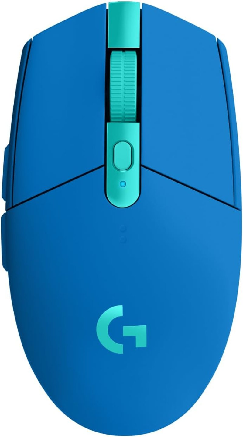 Logitech G305 LIGHT SPEED Wireless Gamer Egér 12000 DPI Szenzor Kék - G305, blue