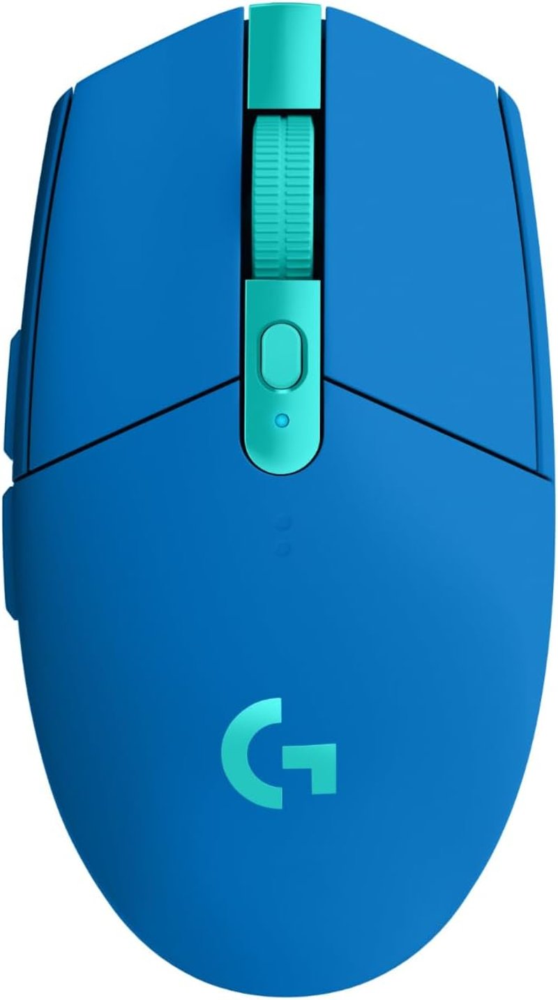 Logitech G305 LIGHT SPEED Wireless Gamer Egér 12000 DPI Szenzor Kék - G305, blue
