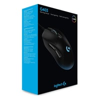 Bezdrôtová herná myš Logitech G403, 16000 DPI senzor HERO, LIGHTSYNC RGB, ultraľahká, nastaviteľná hmotnosť, 6 programovateľných tlačidiel, PC/Mac 7