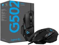 Logitech G502 Hero Gaming Egér Magas Pontosságú Szenzor 2