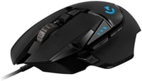 Logitech G502 HERO Gaming Egér RGB 16000 DPI 11 Gomb Fekete - gaming mouse, G502 HERO 1