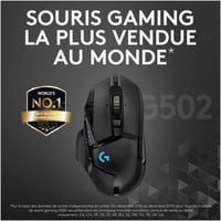 Logitech G502 HERO Gaming Egér RGB 16000 DPI 11 Gomb Fekete - gaming mouse, G502 HERO 2