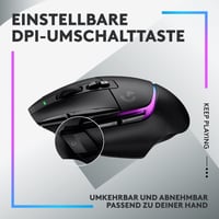 Bezdrôtová herná myš Logitech G502 X Plus Lightspeed RGB – spínače LIGHTFORCE, snímač HERO 25K, LIGHTSYNC RGB, kompatibilná s PC/Mac 6