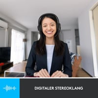 USB slúchadlá s mikrofónom Logitech H390, mikrofón s potlačením šumu, stereofónny zvuk, polstrovaný hlavový most a náušníky, 223 cm kábel, PC, Mac, notebook 2