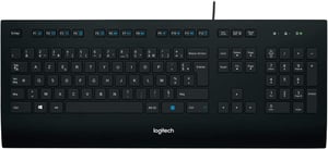 Logitech K280e Pro žičana poslovna tipkovnica s USB priključkom, Windows — USB priključak je savijen (stanje: vidi 2. sliku)