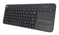 Bezdrôtová TV klávesnica Logitech K400 Plus s touchpadom, 2,4 GHz, USB Unifying, škandinávske rozloženie QWERTY, čierna 2