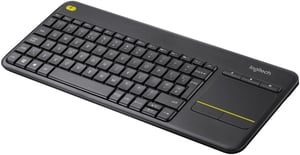 Bezdrôtová klávesnica Logitech K400 Plus s touchpadom – čierna