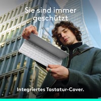 Mobilná Bluetooth klávesnica Logitech Keys-To-Go 2 pre tablety, svetlosivá 3