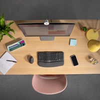 Vertikálna ergonomická myš Logitech Lift pre ľavákov, pre ľavú ruku, bezdrôtová, Bluetooth, Logi Bolt, 4 tlačidlá, Windows/macOS/iPadOS, PC/notebook - 6