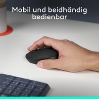 Bezdrôtová myš Logitech M171, 2,4 GHz USB prijímač, optický senzor, 12-mesačná výdrž batérie, pre pravákov aj ľavákov, 3 tlačidlá, PC/Mac – čierna 3