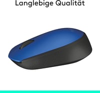 Logitech M171 vezeték nélküli egér, kétkezes - kék 5