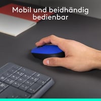 Logitech M171 vezeték nélküli egér, kétkezes - kék 3